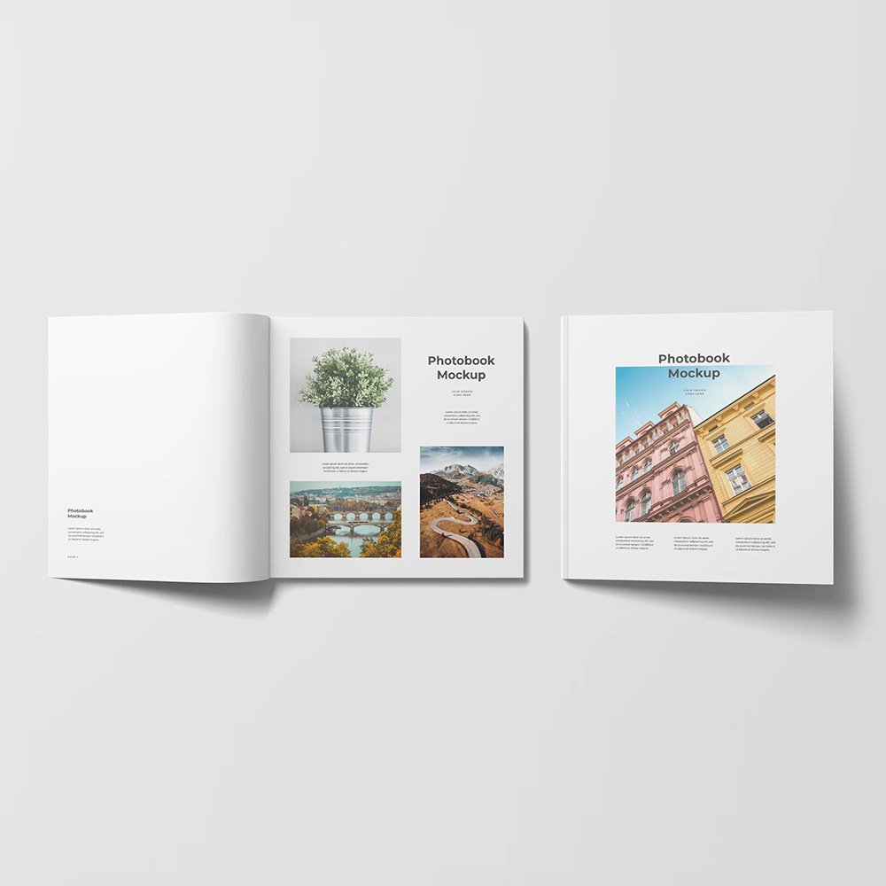 포토북 스타일 하드커버